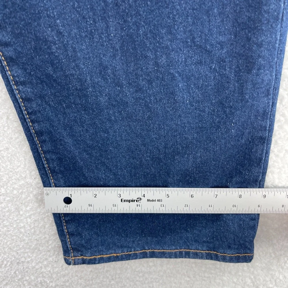 Levi's Jeans Men's 36x34 Blue 501 Original Straight Button Fly Dark Denim Grunge